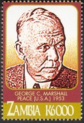 Nobel Prize winners - George C Marshall - Peace (USA) 1953