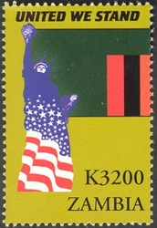 Stamp, United We Stand, Zambia,  