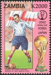 Stamp, FIFA World Cup 2002 - Matthews, Zambia,  