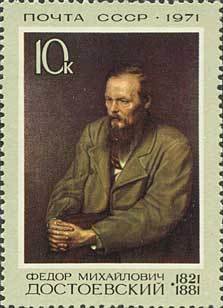 Writer Fjodor Mihajlovich Dostoevskij (1821~1881)