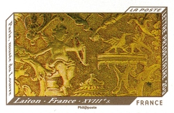 Stamp, Printing in Low Relief, France,  