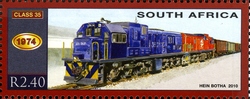 150 Years of South African Railways - Class 35