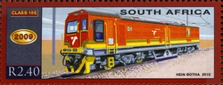 Stamp, 150 Years of South African Railways - Class 19E, South Africa, Homelands,  