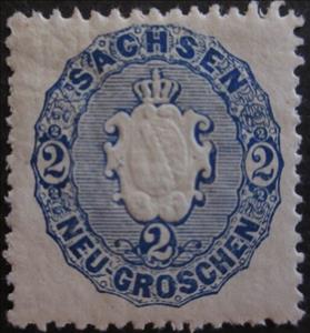 Stamp, Coat of arms, German States,  