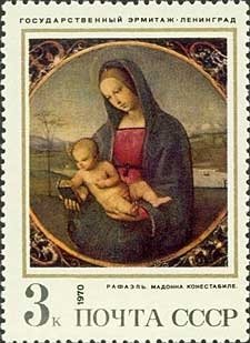 "Madonna Conestabile" 1500, Raphael (1483-1520)