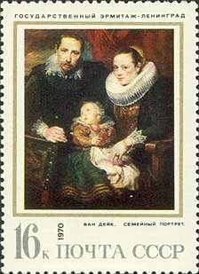 "Family Portrait" 1618-1621, Van Dyck (1599-1669)
