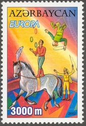 EUROPA - Circus juggler and acrobats