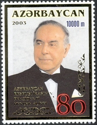 President of Azerbaijan Geidar Aliev - 80 Years