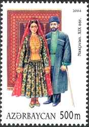 National costume from Azerbaijan