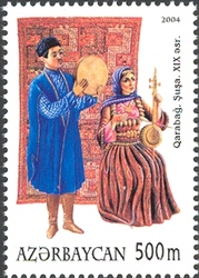 National costume from Azerbaijan