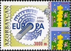 50th Anniversary of the first Europe stamp.