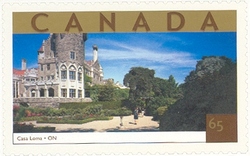 Stamp, Tourist Attractions - Casa Loma, Canada,  