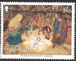 Christmas 2002 - Cribs - Our Lady of Sorrows Church - Catalan Bay