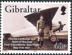 100th Anniversary of Flight - Charles Lindbergh and Spirit of St Louis 1927