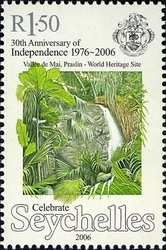 Stamp, 30th Anniversary of Independence, Seychelles,  