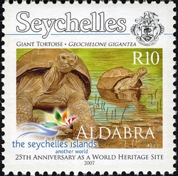 25th Aniversary of Aldabra - Giant Tortoise
