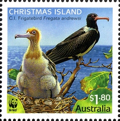 WWF - Christmas Island Frigate Bird