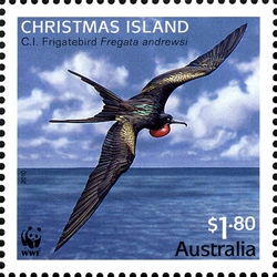 WWF - Christmas Island Frigate Bird