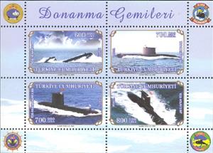 Mini Sheet, Souvenir Sheet, Turkey,  