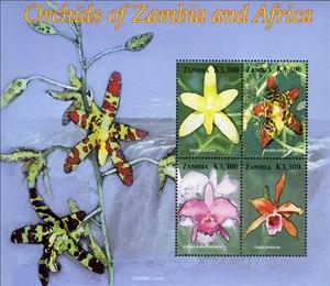 Mini Sheet, Souvenir Sheet, Zambia,  
