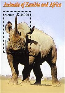 Mini Sheet, Souvenir Sheet, Zambia,  