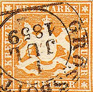 Stamp, Württemberg coat of arms, German States,  