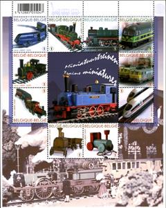Mini Sheet, Souvenir Sheet, Belgium,  