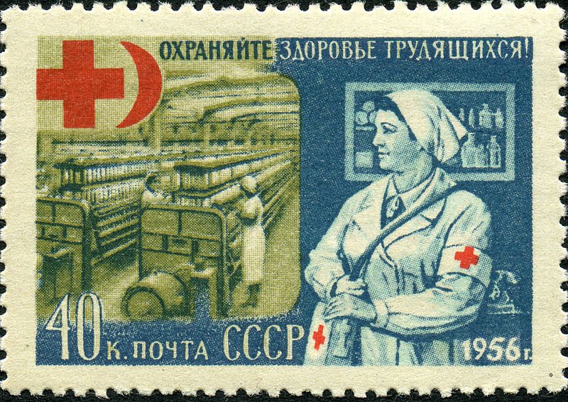 A nurse at spinning shop