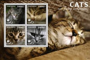 Mini Sheet, Souvenir Sheet, Tanzania,  