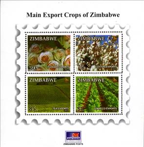 Mini Sheet, Souvenir Sheet, Zimbabwe,  
