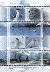 Mini Sheet, Souvenir Sheet, Argentina,  