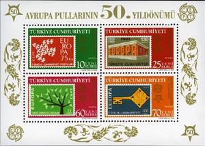 Mini Sheet, Souvenir Sheet, Turkey,  