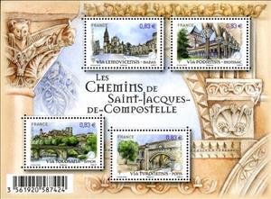 Mini Sheet, Souvenir Sheet, France,  