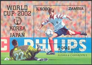 Mini Sheet, Souvenir Sheet, Zambia,  