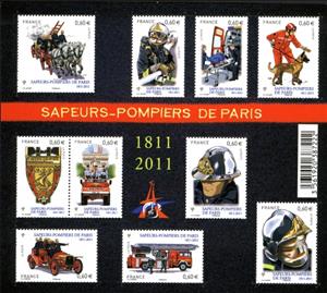 Mini Sheet, Souvenir Sheet, France,  