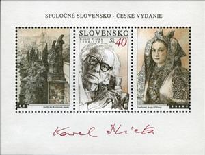 Mini Sheet, Souvenir Sheet, Slovakia,  