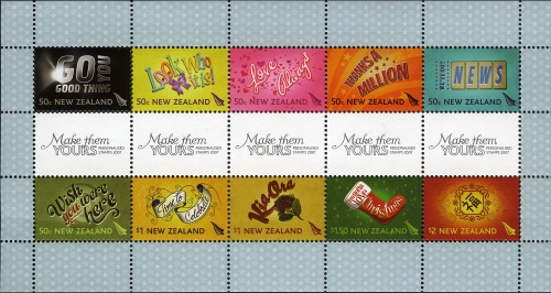 Mini Sheet, Souvenir Sheet, New Zealand,  