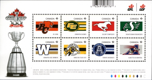 Mini Sheet, Souvenir Sheet, Canada,  