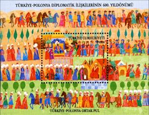 Mini Sheet, Souvenir Sheet, Turkey,  