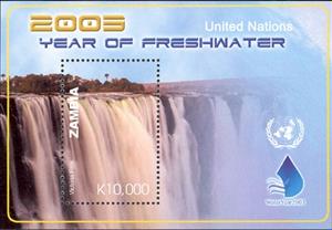 Mini Sheet, Souvenir Sheet, Zambia,  