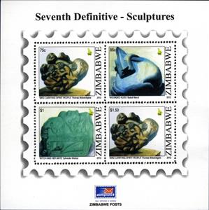 Mini Sheet, Souvenir Sheet, Zimbabwe,  