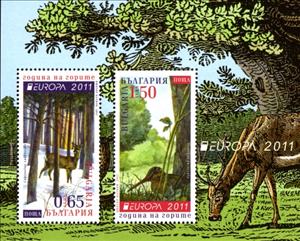 Mini Sheet, Souvenir Sheet, Bulgaria,  