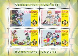 Mini Sheet, Souvenir Sheet, Romania,  