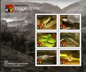 Mini Sheet, Souvenir Sheet, East Timor,  