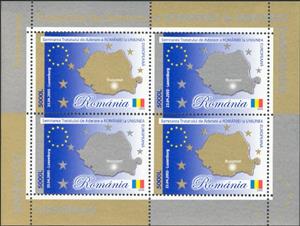 Mini Sheet, Souvenir Sheet, Romania,  