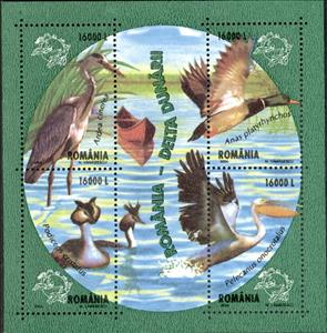 Mini Sheet, Souvenir Sheet, Romania,  