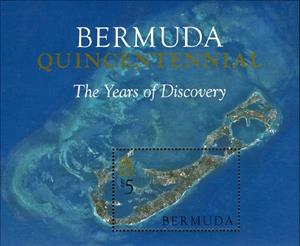 Mini Sheet, Souvenir Sheet, Bermuda,  