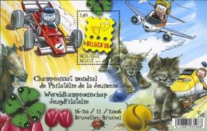 Mini Sheet, Souvenir Sheet, Belgium,  