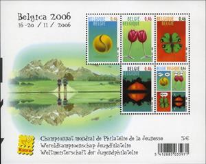 Mini Sheet, Souvenir Sheet, Belgium,  
