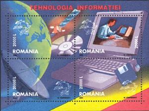 Mini Sheet, Souvenir Sheet, Romania,  